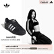 adidas Jennie同款SUPERSTAR II貝殼頭板鞋男女阿迪達斯三葉草   黑色/白色   38
