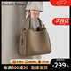 CADUNI KAISER包包女包牛皮手提菜籃子包輕奢斜挎單肩生日七夕情人節(jié)禮物送女友 【大象灰】送老婆高級實用 品牌小眾百搭時尚休閑通勤