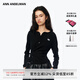 ANN ANDELMAN【田曦薇同款】修身長(zhǎng)袖T恤設(shè)計(jì)感堆褶針織不規(guī)則開衫 黑色 XS