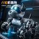 MAILE KIDrc遙控汽車(chē)機器狗兒童玩具男孩ai智能變形機器人小孩周歲生日禮物