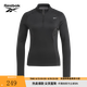 Reebok銳步24新品女子跑步健身長(zhǎng)袖半拉鏈修身上衣衛(wèi)衣運(yùn)動(dòng)服 100075413 XL