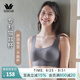 華歌爾（Wacoal）藍(lán)標(biāo)女內(nèi)衣無鋼圈花生杯貓耳杯棉感曠野美拉德背心內(nèi)衣女文胸罩 【寬肩帶】初代貓耳杯-灰色 M (70A-70E/75A-75C)