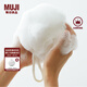 無(wú)印良品 MUJI 起泡浴球/大 沐浴球浴花 白色 50g