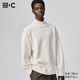 優(yōu)衣庫合作款/男裝女裝高領(lǐng)針織衫/長(cháng)袖毛衣毛衫479733 01 乳白色 L /175/100A