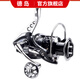 德島HK二代全金屬魚輪18軸防海水漁線輪紡車輪海桿路亞輪 HK二代2000型