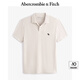 ABERCROMBIE & FITCH【舒適透氣】男裝25夏季新款經(jīng)典小麋鹿POLO衫T恤KI124-5182 米色 M (180/100A)