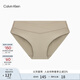 Calvin Klein內衣女士ck本命年無(wú)痕高彈力棉質(zhì)襠防夾臀半包臀內褲女QF6357AD LL5-苔蘚灰 1條 M