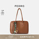 PEDRO大號吐司包啟示錄系列大容量保齡球包單肩女包PW2-66390006 可可棕（贈掛件） L