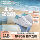 Skechers斯凱奇洞洞鞋兒童涼鞋女孩夏季運動(dòng)童鞋學(xué)生透氣鞋子308006L