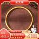 金至福黃金古法金手鐲足金999金飾素圈金鐲子傳承女結(jié)婚送女友媽媽禮物9 金重約50克【克重多退少補(bǔ)】 60圈口