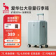 愛華仕行李箱24英寸小型拉桿箱旅行箱女皮箱密碼箱飛機托運箱子微風沁綠