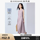 佐丹奴背心長(zhǎng)裙女夏季棉麻綁帶束腰圓領(lǐng)無袖連衣裙女13465305