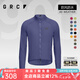 GRC桀驁無盡新款騎行服全天候防風(fēng)反光長袖公路自行車騎行風(fēng)衣 槍魚藍(lán) L