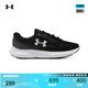 安德瑪（UNDERARMOUR）Charged Rogue 4女子運(yùn)動(dòng)跑步鞋跑鞋3027005 黑色001 37.5