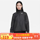 耐克(NIKE)女春秋連帽防曬衣  運動外套  透氣 DM6180-010黑色L