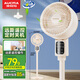 澳柯瑪（AUCMA）遙控交流定頻空氣循環(huán)扇家用電風(fēng)扇落地扇輕音節能定時(shí)臺立兩用電扇換氣扇KYT-15H322(Y)