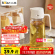 小熊（Bear）油壺 調料瓶抗菌玻璃油瓶醬油瓶600ml 自動(dòng)開(kāi)合不掛油CX-W0058