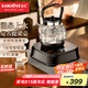 金灶（KAMJOVE）全自動(dòng)上水電熱燒水壺 茶具泡茶燒水壺一體保溫恒溫家用0.9L玻璃茶藝提梁壺H-30