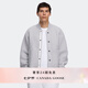 加拿大鵝（Canada Goose）【新品】Hudson男士白標(biāo)抓絨飛行員夾克大鵝外套 7221MW 9309 花灰銀樺色 M