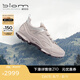 愛(ài)步（ECCO）BIOM C蹤跡跑步鞋女 25年新品徒步鞋女戶(hù)外防水運(yùn)動(dòng)鞋 健步803323 灰粉色80332351501 38