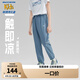 Skechers斯凱奇童裝男童運(yùn)動(dòng)褲寬松夏季兒童大童休閑褲P223B062 P223B062-花冠藍(lán)/01P1 165 cm