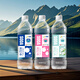 增健750ml*6瓶鋅強化葡萄糖酸鋅原味  蜜桃 茉莉味蘇打水 750ml混合口味*6瓶