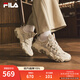 斐樂(lè )（FILA）官方貓爪6老爹鞋女鞋2025夏季新款鞋子休閑鞋厚底運動(dòng)鞋 羊皮紙黃/斑鳩黃-BB 37.5