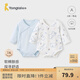 童泰嬰兒連體衣新生兒衣服純棉寶寶包屁衣春秋家居內(nèi)衣爬服哈衣2件裝 藍(lán)色小熊【偏開四季款】 59cm