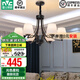 雷士（NVC）經(jīng)典美式復(fù)古吊燈客廳大燈餐廳燈臥室燈燈具燈飾全屋套餐 花蕊 6頭美式吊燈【另購光源】
