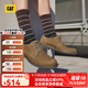 CAT卡特休閑皮鞋工裝鞋男士牛皮25春新品經(jīng)典款通勤鞋P719128O3AMC17 深褐 41