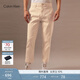 Calvin KleinJeans春秋男士通勤簡(jiǎn)約ck刺繡微彈商務(wù)西褲長(zhǎng)褲休閑褲J326851 RAE-卡其 32