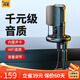 閃克（Sudotack） 麥克風(fēng)電腦麥筆記本USB電容麥網(wǎng)課教學(xué)游戲K歌直播錄音話筒會議桌面式啵啵麥 461T高品音質(zhì)+可調(diào)增益+即插即用