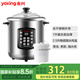 永興DYG-50AFW電燉鍋304不銹鋼電湯鍋家用多功能大容量全自動(dòng)煲湯煮粥神器商用養生隔水燉盅燉檸檬膏 （25AFK) 7L 加厚鋼內膽 2.5L燉盅