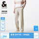 杰克·瓊斯（JACK&JONES）男裝24秋季款男士休閑褲百搭環(huán)保面料純色插袋長褲男褲224214060 巖石色C45 巖石色C45 M 175