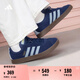 adidas「T頭鞋」VL COURT 2.0復古休閑板鞋德訓鞋阿迪達斯輕運動(dòng) 深藍/粉藍/樹(shù)脂黃(推薦女生選小半碼)   42