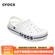 CROCS卡駱馳貝雅卡駱班洞洞鞋女鞋夏季新款沙灘鞋涼鞋女拖鞋包頭鞋女鞋 205089-126 42 -43(270mm)