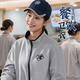 北羅秋冬季餐飲服務(wù)員工作服衛衣定制印字logo飯店奶茶店員工宣傳工服 【單上衣】麻灰/藏青 M