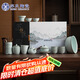 蘇氏陶瓷（SUSHI CERAMICS）汝窯功夫茶具側(cè)把泡茶壺三才蓋碗茶杯茶洗六君子大套組禮盒裝