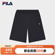 FILA斐樂(lè)官方男士針織短褲時(shí)尚休閑基礎(chǔ)簡(jiǎn)約五分褲