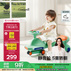 babycare扭扭車防側翻兒童溜溜車搖搖車寶寶滑行玩具車3-6歲 賽琳綠音樂款