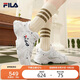 FILA 斐樂官方貓爪鞋女鞋2025年復(fù)古運動鞋時尚休閑鞋F(xiàn)LUID 4