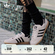 adidas「T頭鞋」STADT經(jīng)典時(shí)尚薄底運(yùn)動(dòng)板鞋男女阿迪達(dá)斯三葉草   奇跡石英色/黑色   38.5