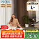 INTEX 64107單人加大充氣床墊 家用午休露營戶外防潮墊陪護(hù)躺椅折疊床N