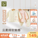 拉比兒童內(nèi)衣套裝2025秋冬男女童加厚夾絲保暖內(nèi)衣內(nèi)褲2套裝 全開(kāi)粉紅 90 cm