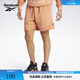 Reebok銳步官方男子SHORT復古休閑運動(dòng)潮流百搭短褲 HM4090 S