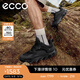 愛步（ECCO）運動鞋男鞋 輕便減震跑步鞋男戶外登山徒步鞋 驅動820194 HL 黑色82019451052 41