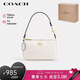 蔻馳（COACH）【品牌直供】女士經典標志NOLITA 19號手提單肩包白色 七夕禮物
