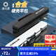 漁之源2025新款硬殼魚(yú)竿包釣魚(yú)包多功能漁具收納包手竿魚(yú)桿傘包一體 【便攜加硬】130*10cm絲光白 主圖款