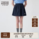 Teenie Weenie小熊女裝半身裙2025年夏季新款甜美少女感休閑蓬蓬裙 藏青色 M
