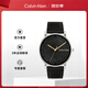 凱文克萊（Calvin Klein）CK手表格調(diào)款皮帶男士腕表生日禮物男25200262